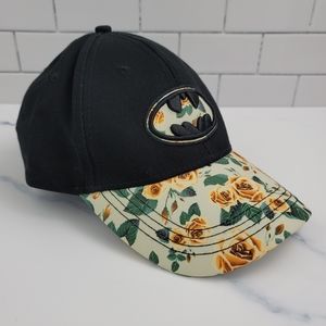 Batman Yellow Roses Six Flags Exclusive Youth Hat